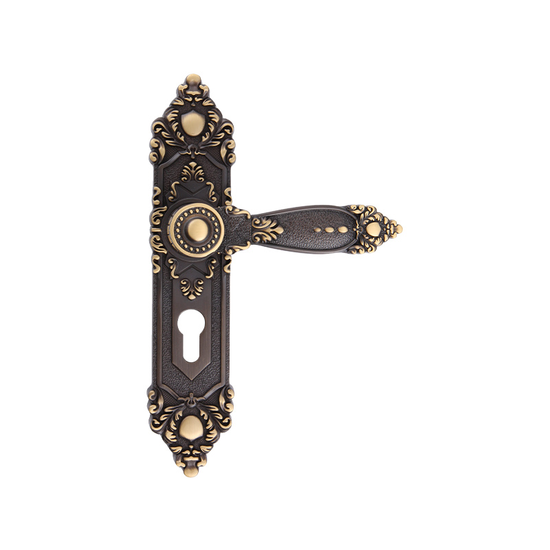 610-510 Europejski retro 24K Real Gold Silent Long Panel